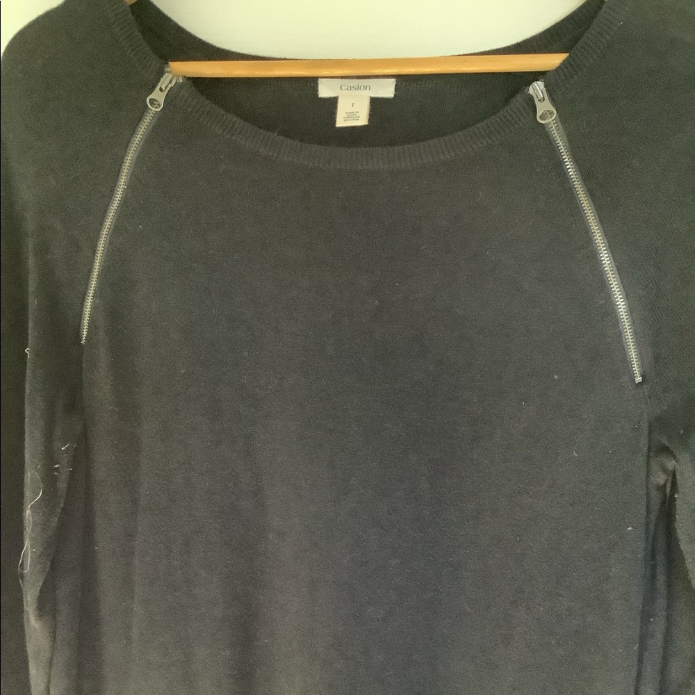 Tunic Length Sweater - Picture 3 of 5